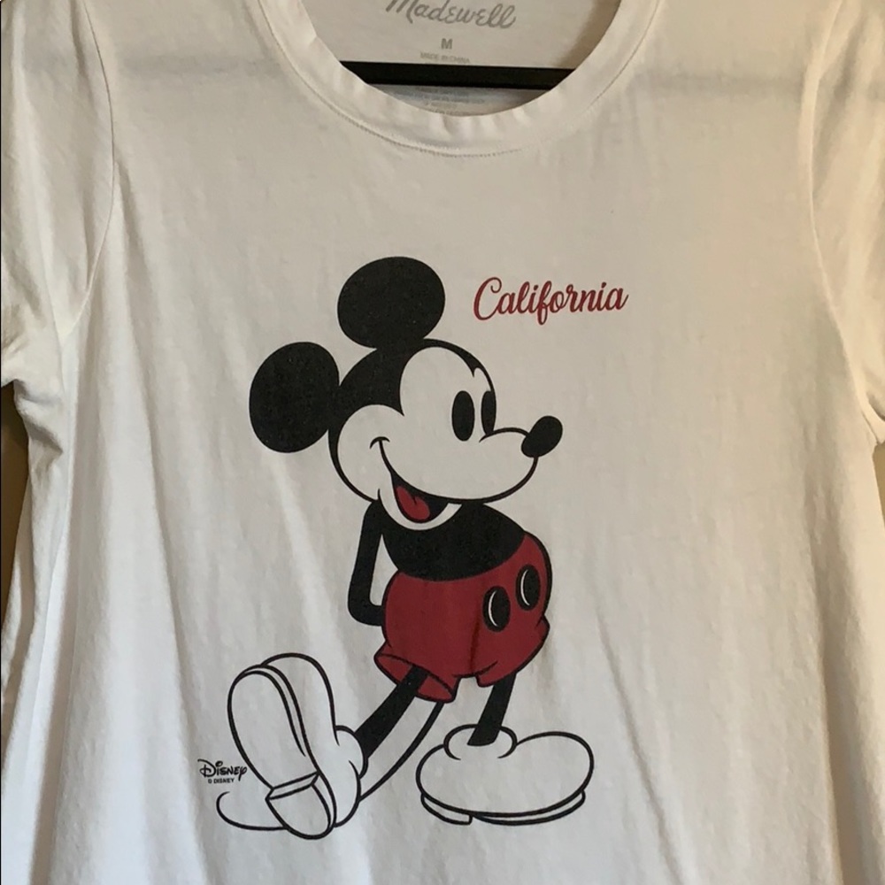 Madewell Mickey Mouse graphic tee